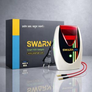 Swarn Jal® (Model: A-RI) Water Tank Overflow Alarm in India, AC 220V Powered, Loud Human Voice, Magnetic Isolation, Shock-Proof Technology