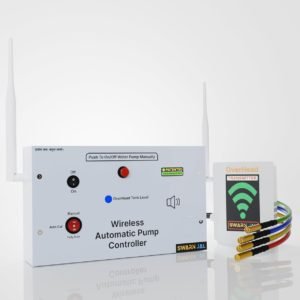 Swarn Jal Wireless Water Level Controller for All Types Submersible Pump Starters, 25 Floors Strong Wireless Range, Multiple Modes, Auto Fill Water Tank, Fits Existing Submersibles, 1 Year Warranty| Model: WL-S-CO